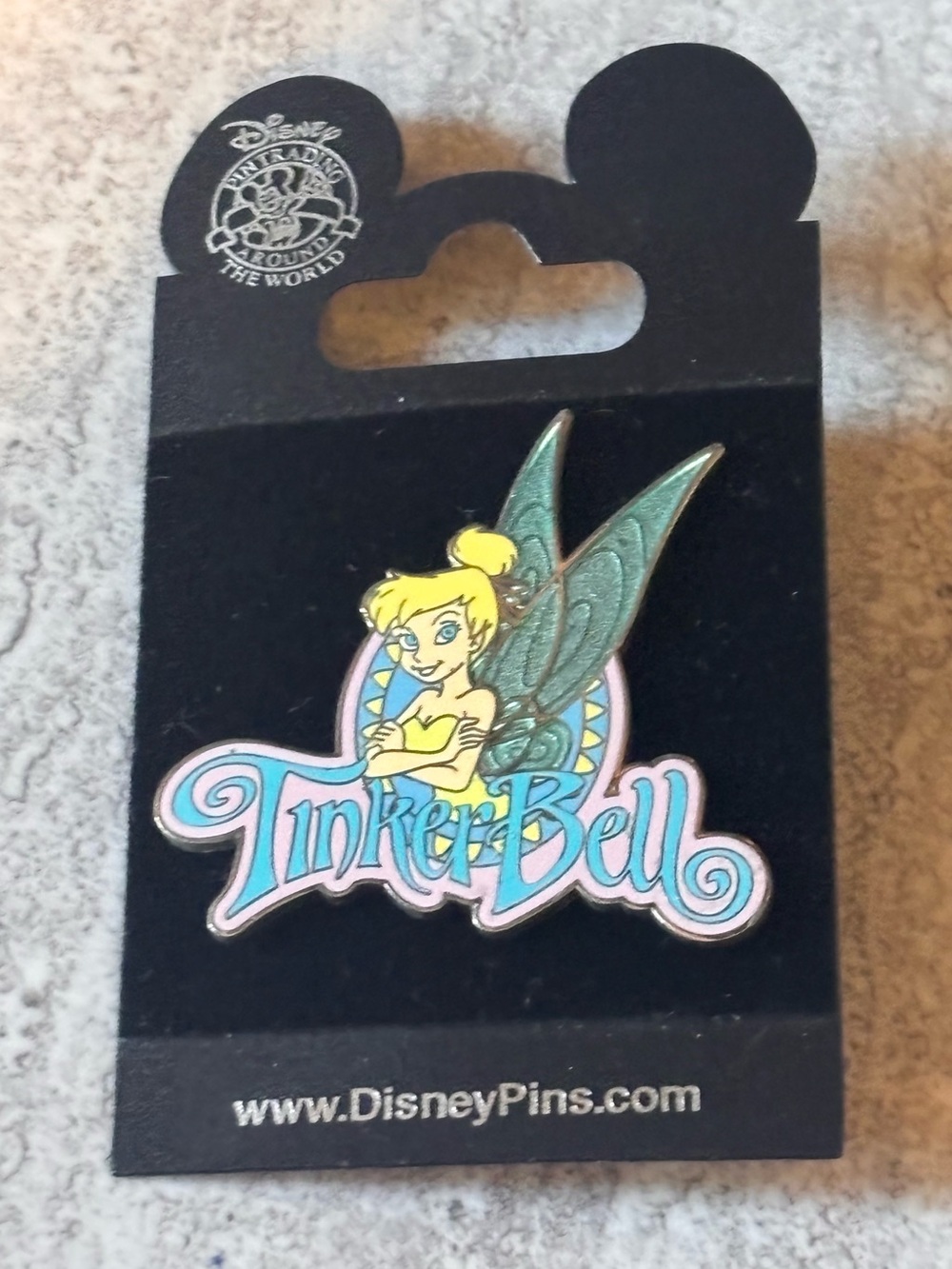 Disney Tinker Bell Fairy Pin Disney Tinker Bell Crossed Arms 2008